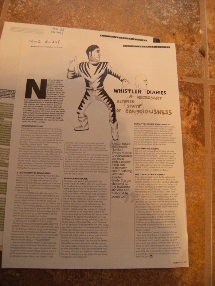 a necessary state of alltered consciousness